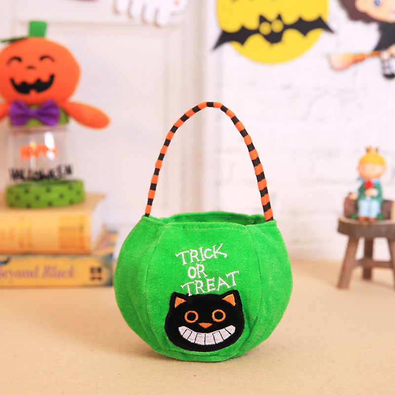 pumpkin trick or treat bag