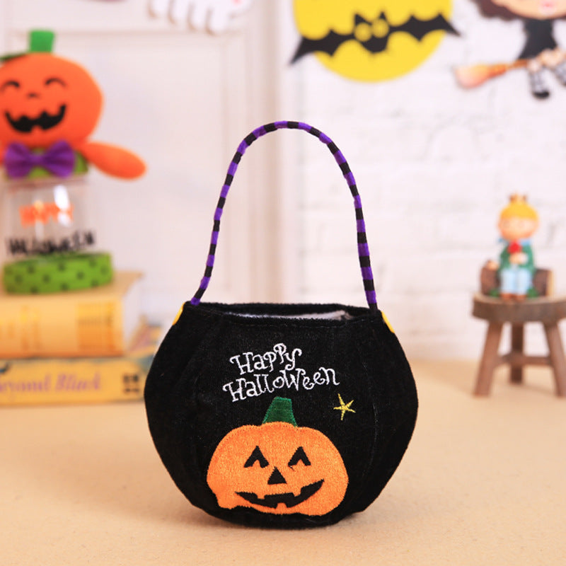 pumpkin trick or treat bag
