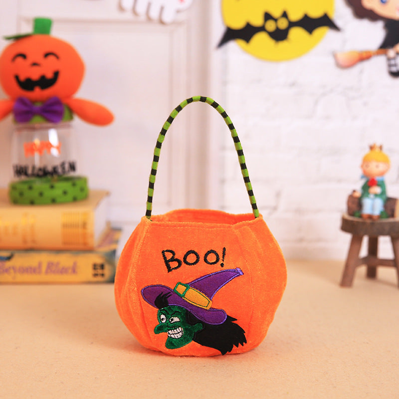 pumpkin trick or treat bag
