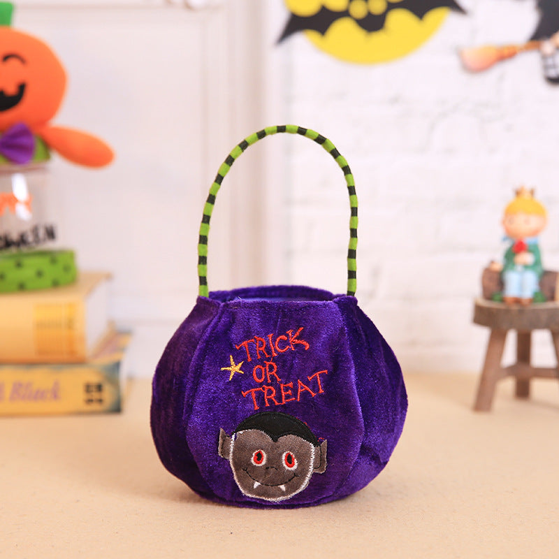 pumpkin trick or treat bag