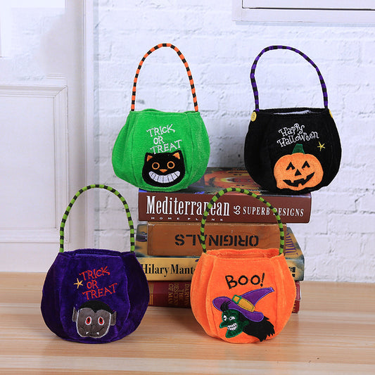 pumpkin trick or treat bag