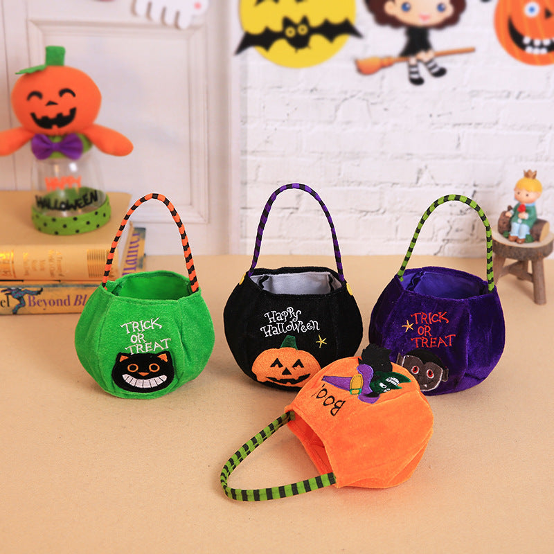 pumpkin trick or treat bag