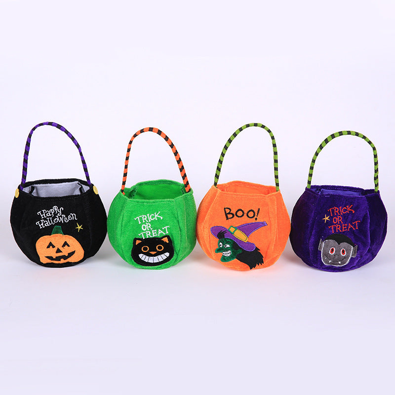 pumpkin trick or treat bag