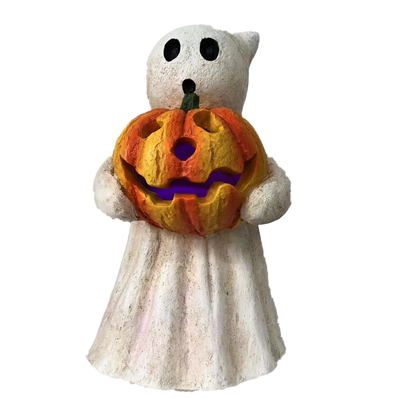 Ghost Pumpkin Resin Crafts