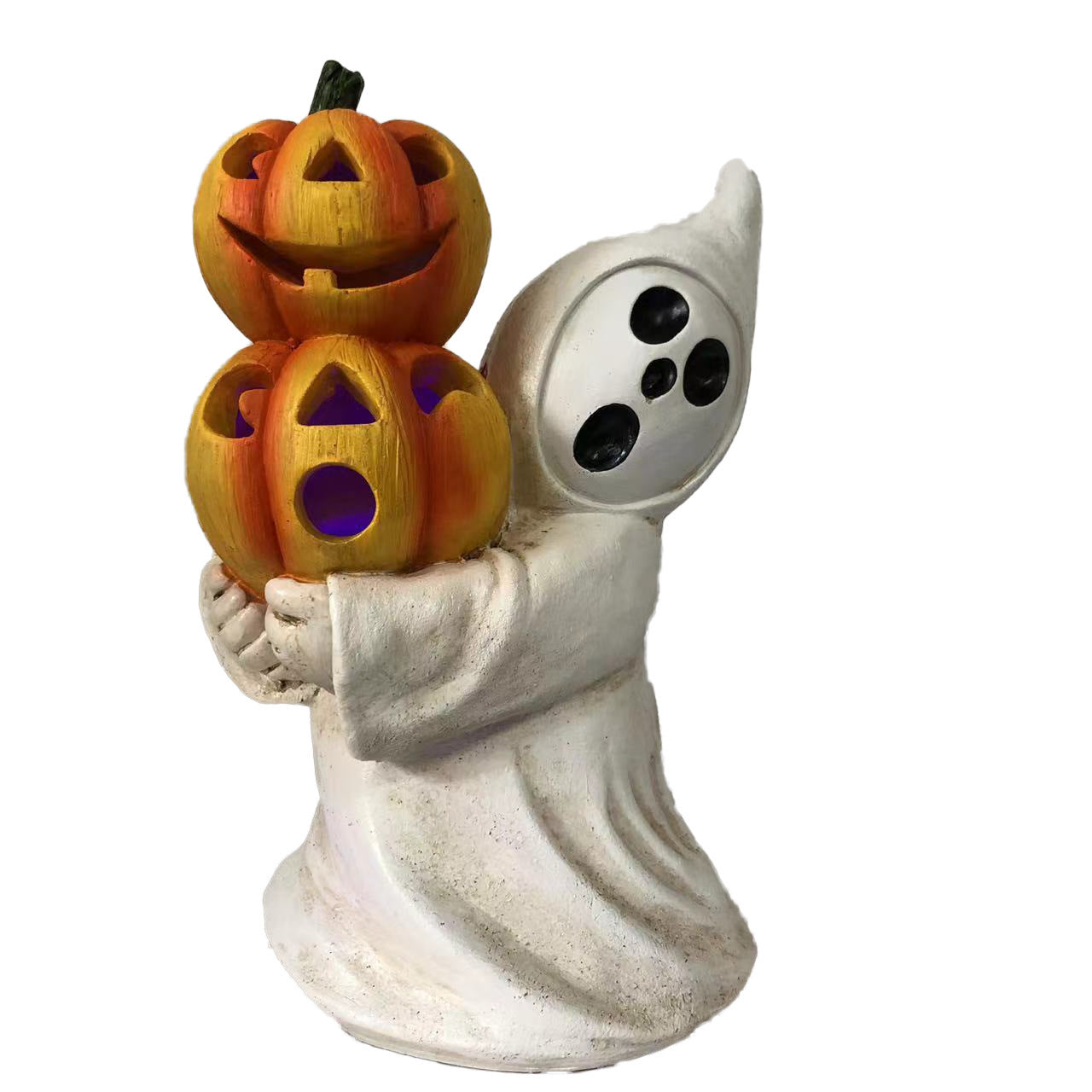Ghost Pumpkin Resin Crafts