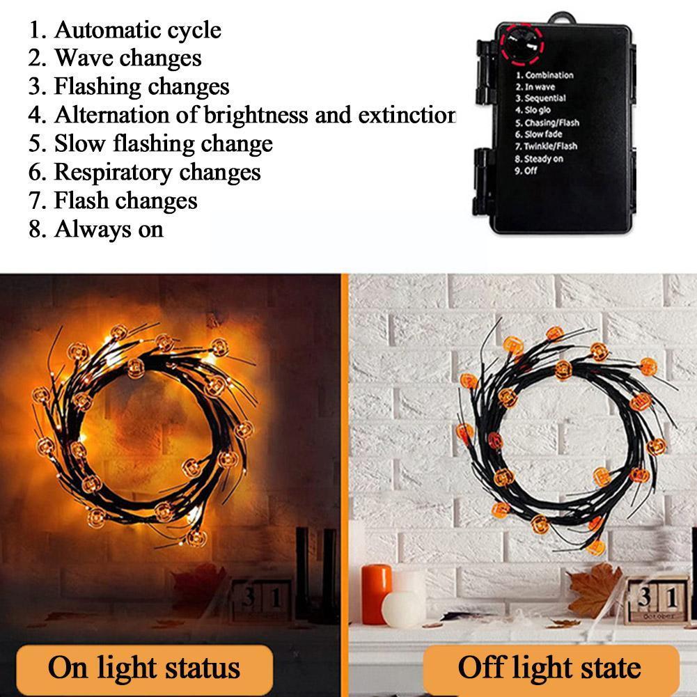 LED Willow Vine String Light